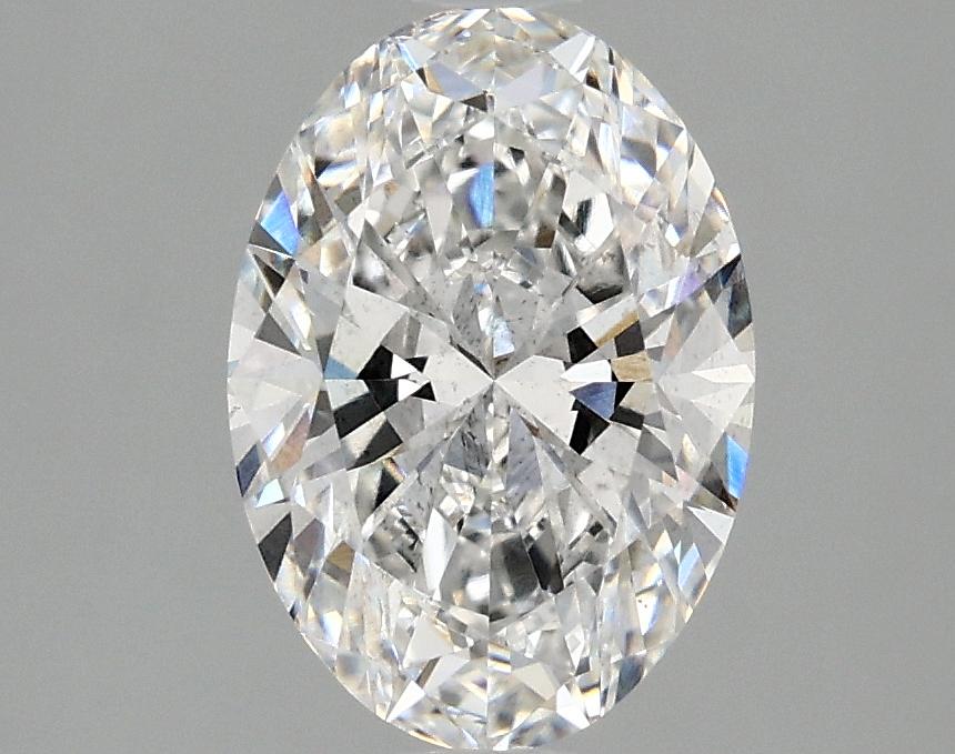 1.77 Carat Oval Shaped Ideal Cut SI1 IGI Certified Lab Grown Diamond
