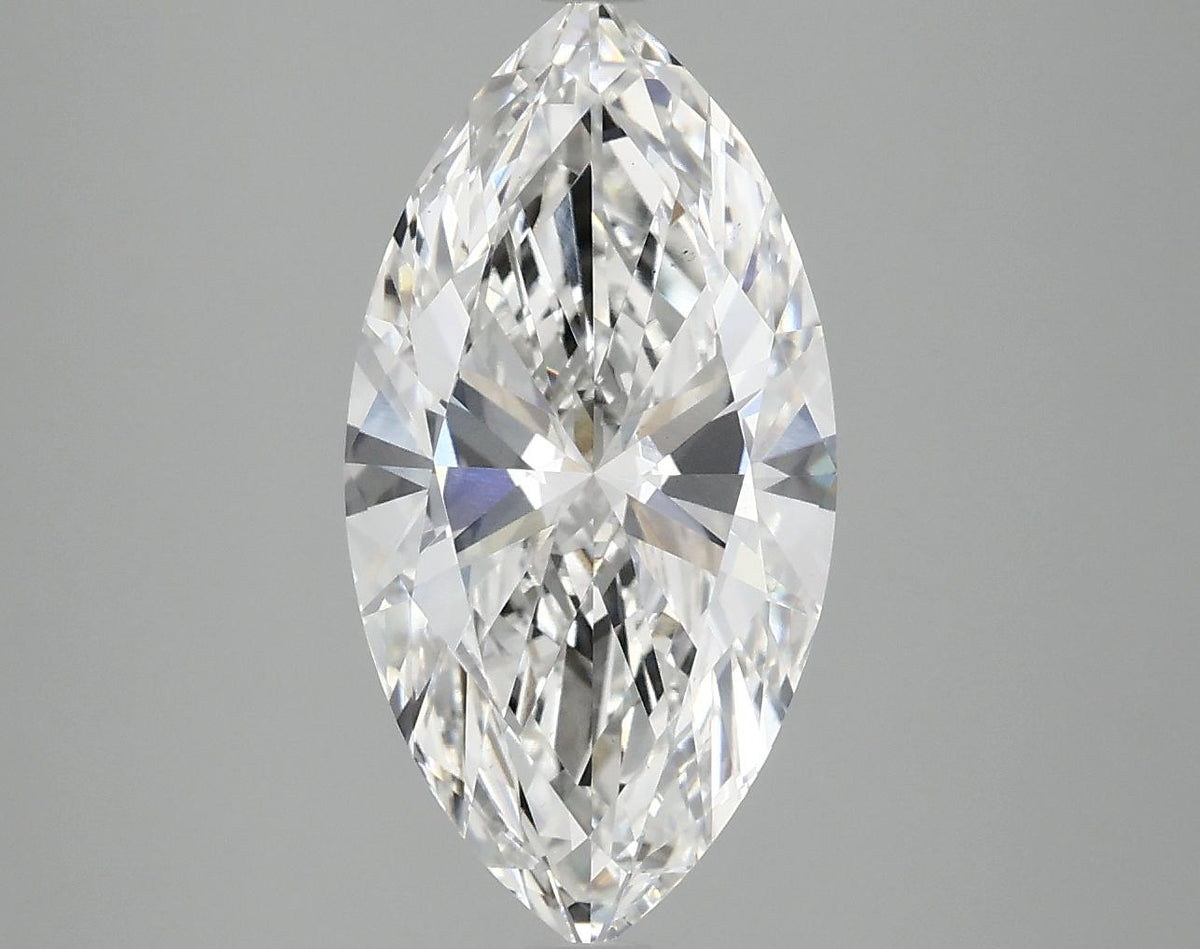 2.97 Carat Marquise Shaped Ideal Cut VS1 IGI Certified Lab Grown Diamond