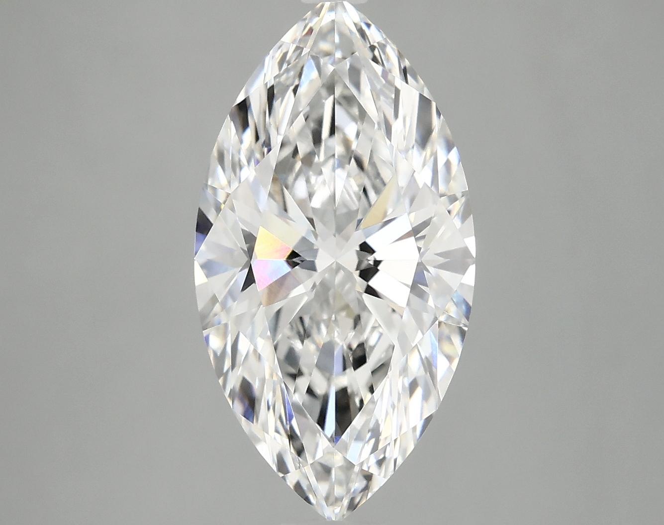 3.94 Carat Marquise Shaped Excellent Cut VS1 IGI Certified Lab Grown Diamond