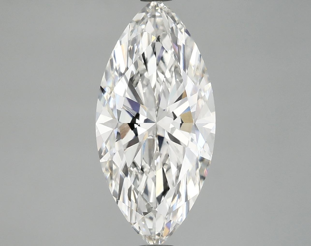 2.88 Carat Marquise Shaped Excellent Cut VS1 IGI Certified Lab Grown Diamond