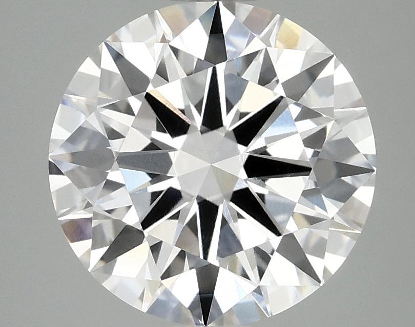 3.08 Carat Round Shaped Ideal Cut VVS2 IGI Certified Lab Grown Diamond