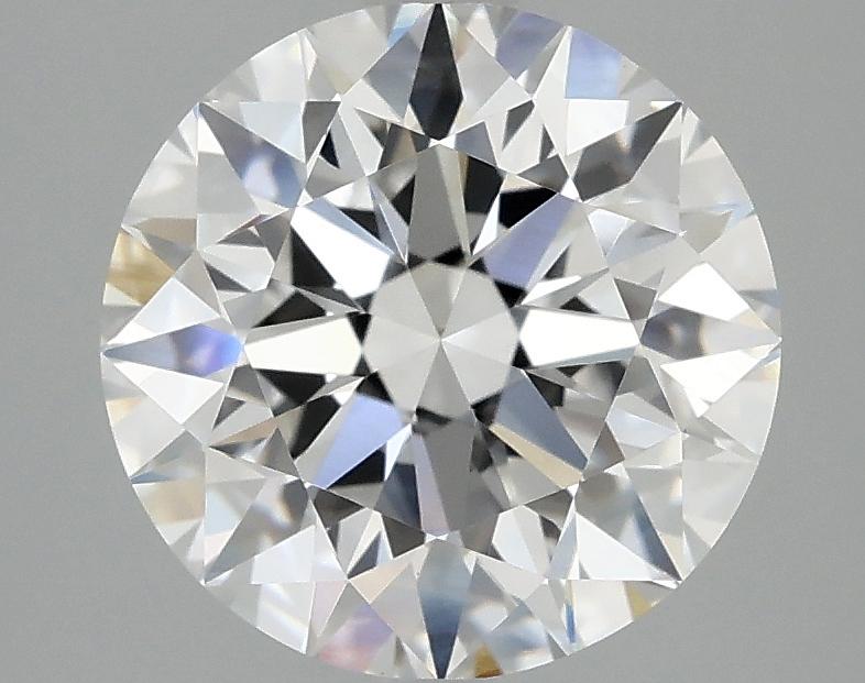 3.09 Carat Round Shaped Excellent Cut VVS2 IGI Certified Lab Grown Diamond