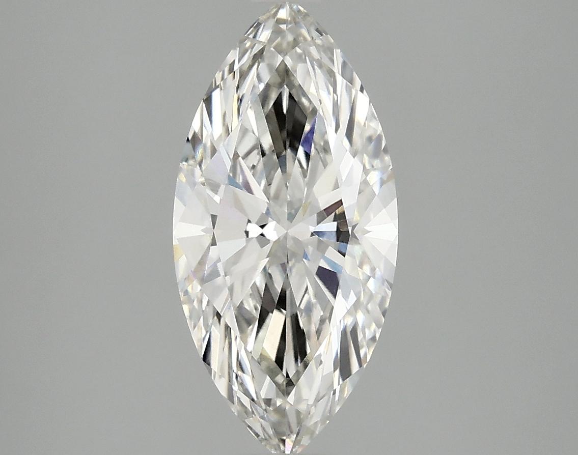 2.04 Carat Marquise Shaped Excellent Cut VVS2 IGI Certified Lab Grown Diamond