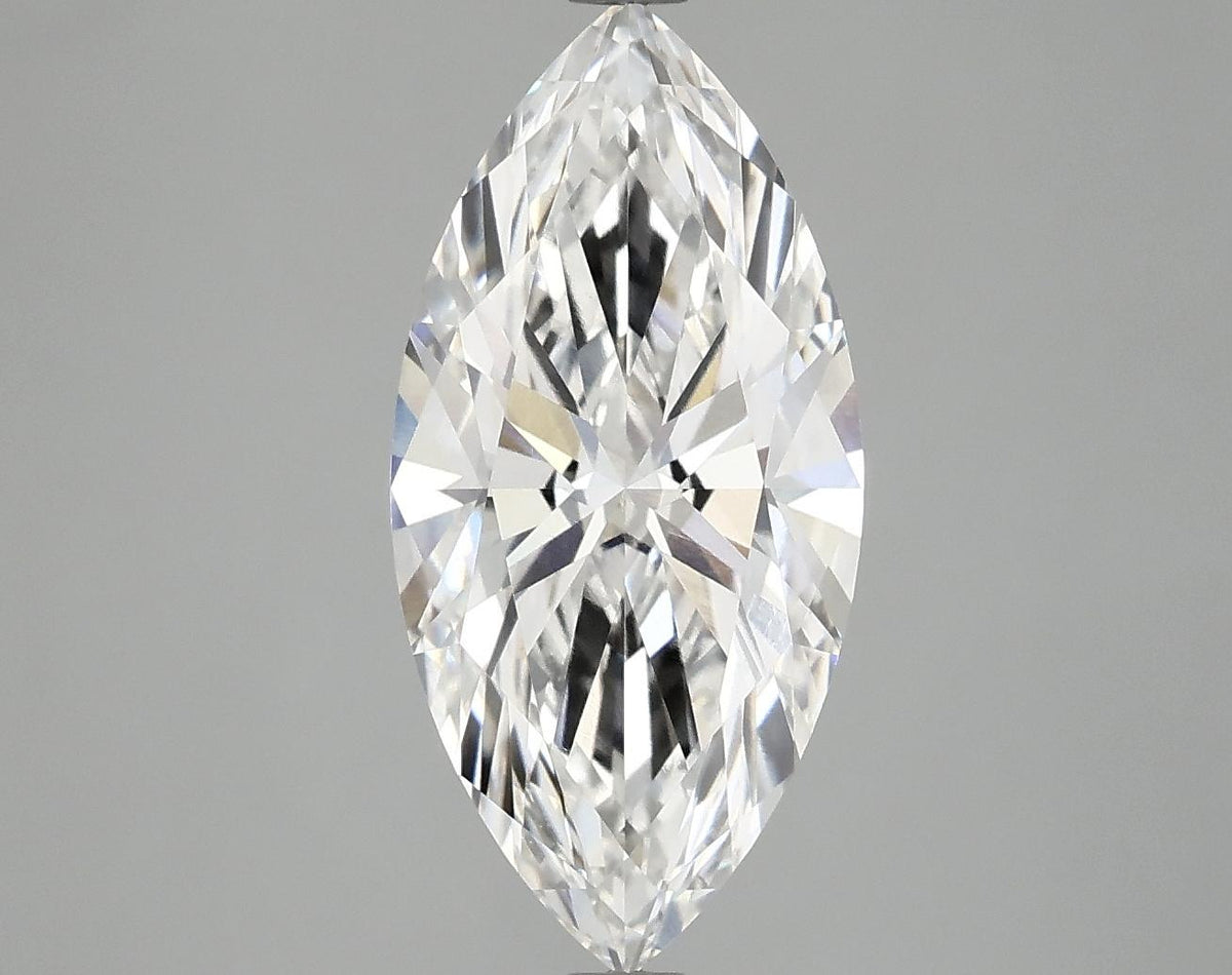 3.02 Carat Marquise Shaped Excellent Cut VVS2 IGI Certified Lab Grown Diamond