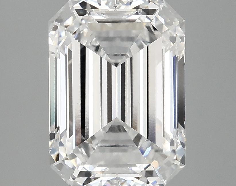 3.09 Carat Emerald Shaped Excellent Cut VS1 IGI Certified Lab Grown Diamond