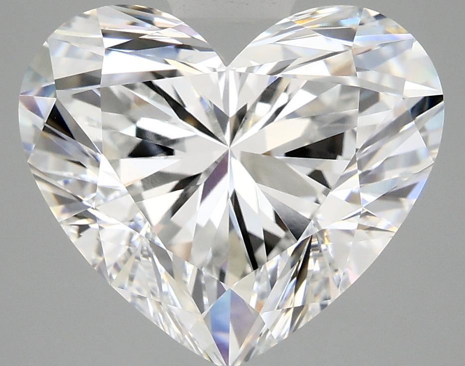 5.06 Carat Heart Shaped Ideal Cut VVS2 IGI Certified Lab Grown Diamond