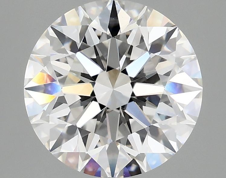 2.56 Carat Round Shaped Excellent Cut VVS2 IGI Certified Lab Grown Diamond