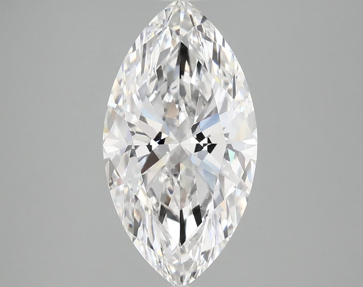 3.05 Carat Marquise Shaped Excellent Cut VS1 IGI Certified Lab Grown Diamond