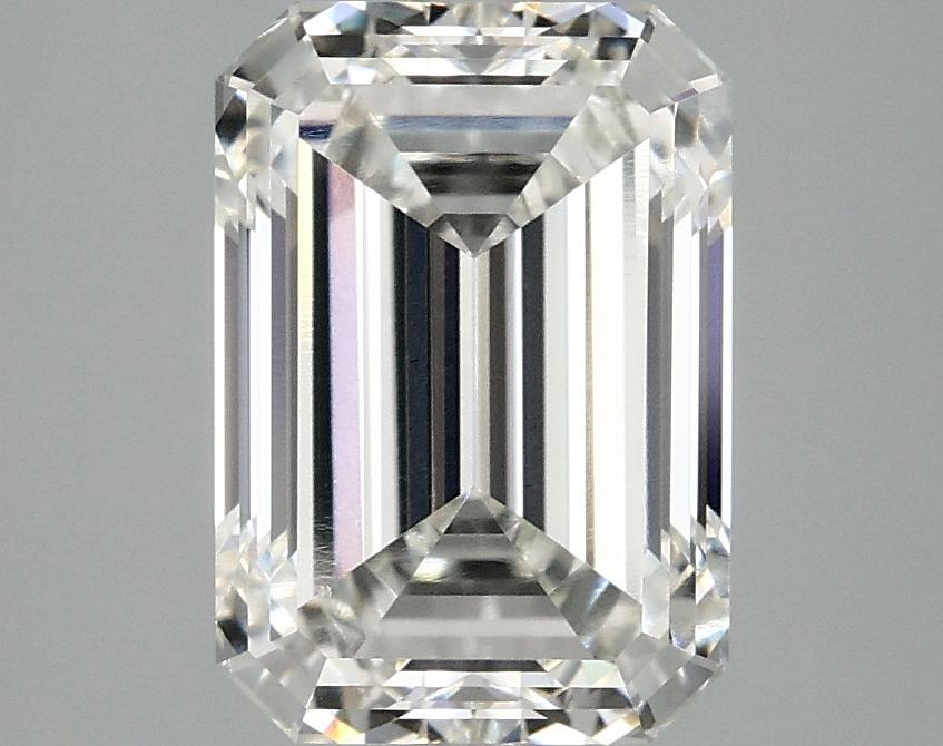 3.11 Carat Emerald Shaped Ideal Cut VVS2 IGI Certified Lab Grown Diamond
