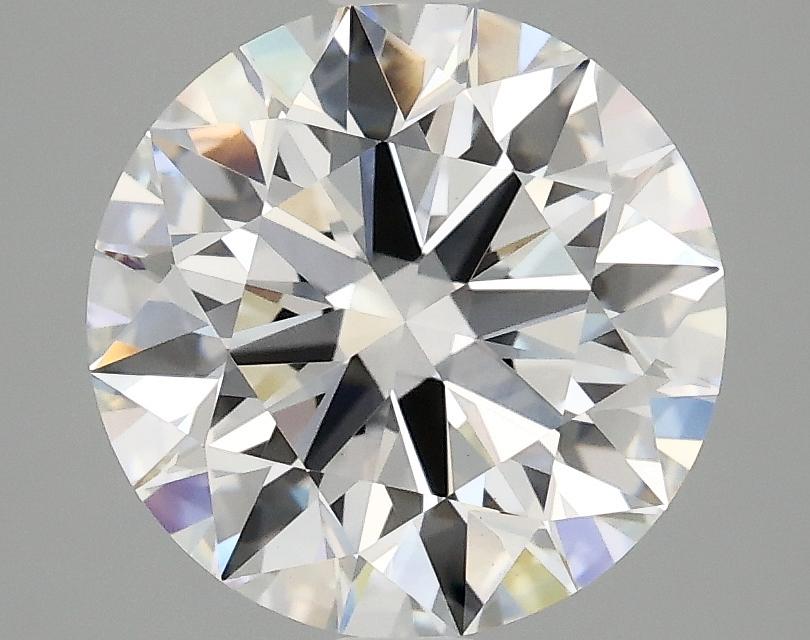 3.08 Carat Round Shaped Ideal Cut VVS2 IGI Certified Lab Grown Diamond
