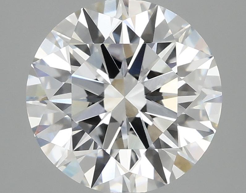 3.09 Carat Round Shaped Ideal Cut VVS2 IGI Certified Lab Grown Diamond
