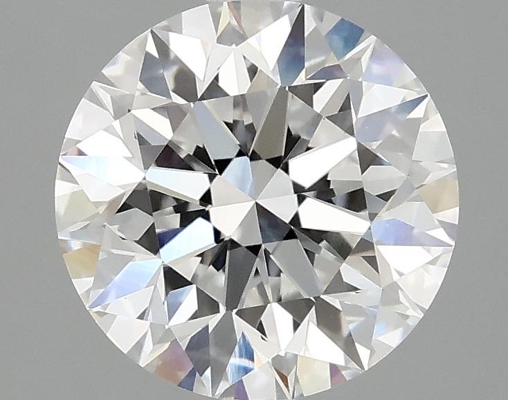 2.53 Carat Round Shaped Excellent Cut VVS2 IGI Certified Lab Grown Diamond