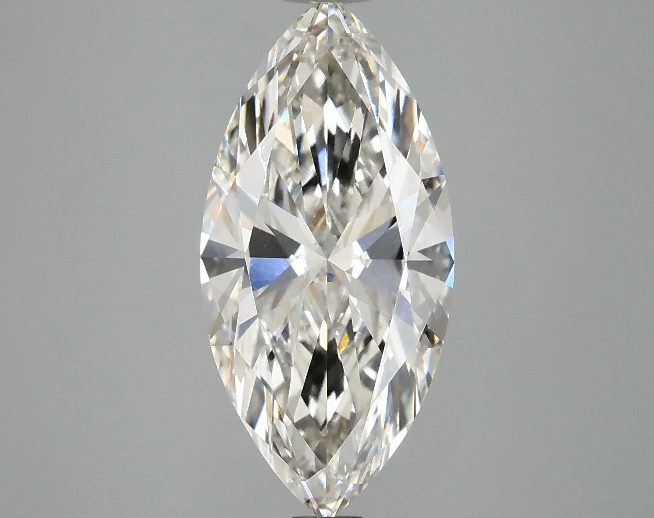 3.03 Carat Marquise Shaped Excellent Cut VS1 IGI Certified Lab Grown Diamond
