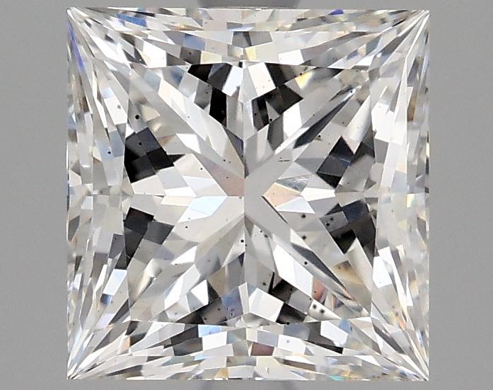 2.58 Carat Princess Shaped Ideal Cut SI1 IGI Certified Lab Grown Diamond