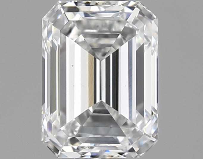 0.96 Carat Emerald Shaped Excellent Cut VS1 IGI Certified Lab Grown Diamond