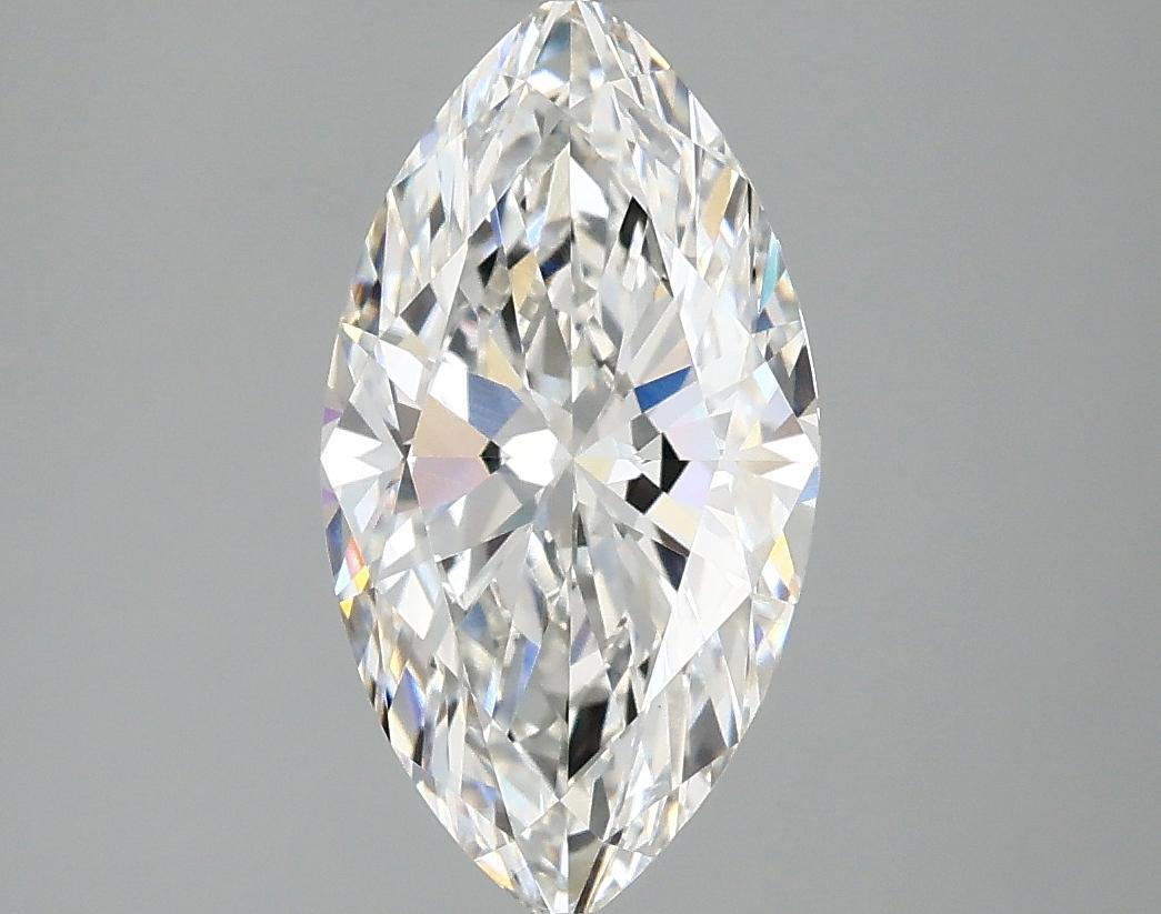 2.01 Carat Marquise Shaped Excellent Cut VVS2 IGI Certified Lab Grown Diamond