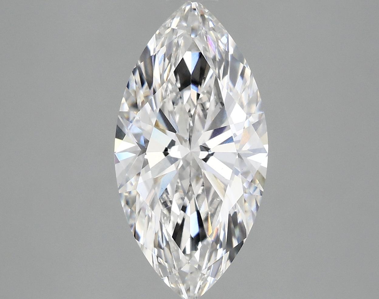 2.97 Carat Marquise Shaped Ideal Cut VS1 IGI Certified Lab Grown Diamond