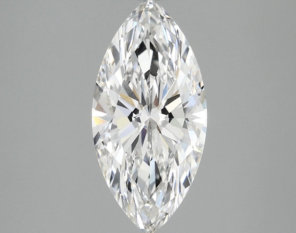 2.05 Carat Marquise Shaped Excellent Cut VVS2 IGI Certified Lab Grown Diamond