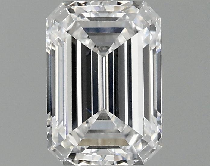 0.97 Carat Emerald Shaped Ideal Cut VS1 IGI Certified Lab Grown Diamond