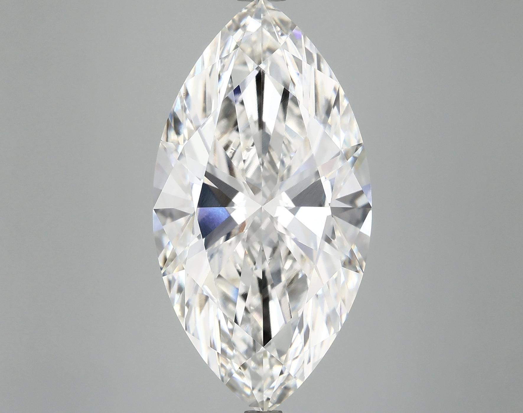 8.55 Carat Marquise Shaped Excellent Cut VVS2 IGI Certified Lab Grown Diamond