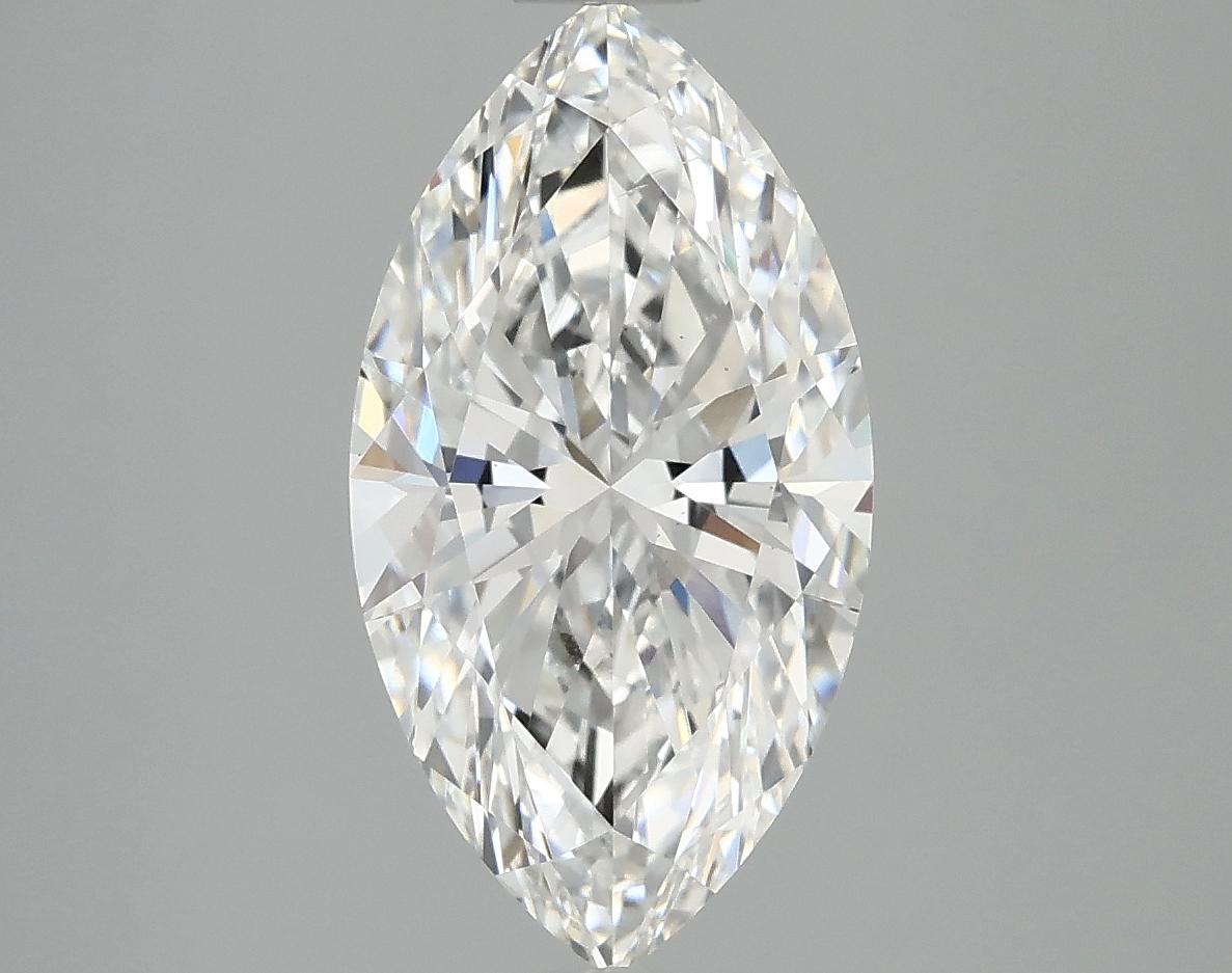 2.97 Carat Marquise Shaped Excellent Cut VS2 IGI Certified Lab Grown Diamond