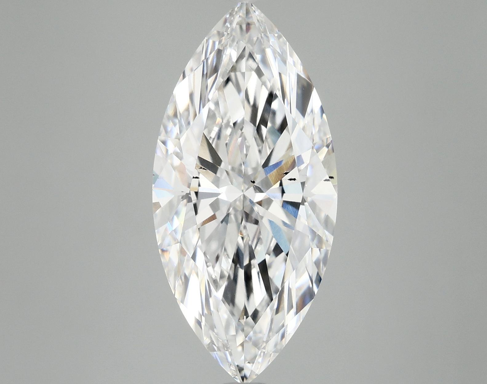 5.09 Carat Marquise Shaped Excellent Cut SI1 IGI Certified Lab Grown Diamond