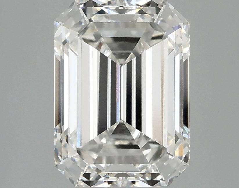 3.01 Carat Emerald Shaped Ideal Cut VVS2 IGI Certified Lab Grown Diamond