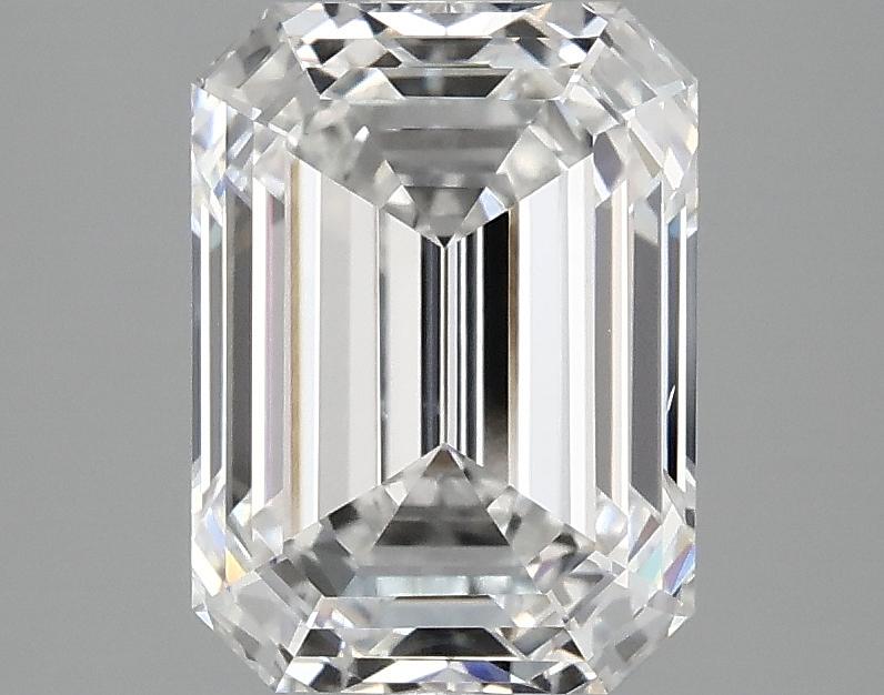 2.98 Carat Emerald Shaped Excellent Cut VS1 IGI Certified Lab Grown Diamond