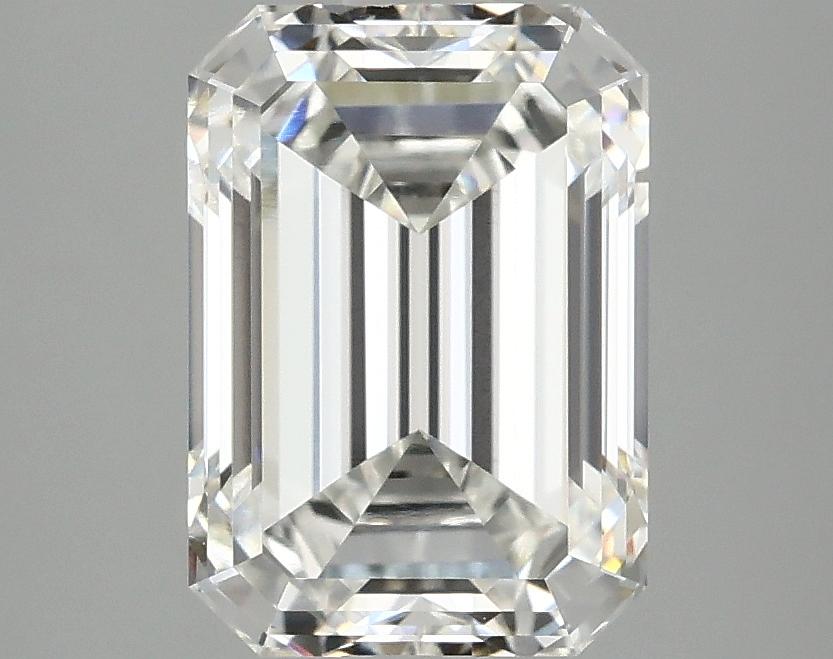 2.92 Carat Emerald Shaped Ideal Cut VVS2 IGI Certified Lab Grown Diamond