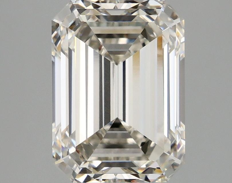 3.04 Carat Emerald Shaped Excellent Cut VVS2 IGI Certified Lab Grown Diamond