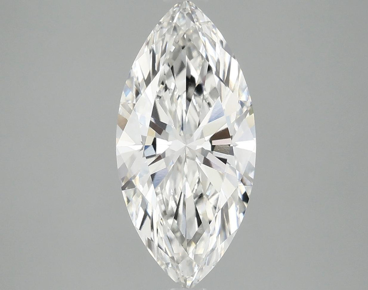 2.51 Carat Marquise Shaped Excellent Cut VVS2 IGI Certified Lab Grown Diamond