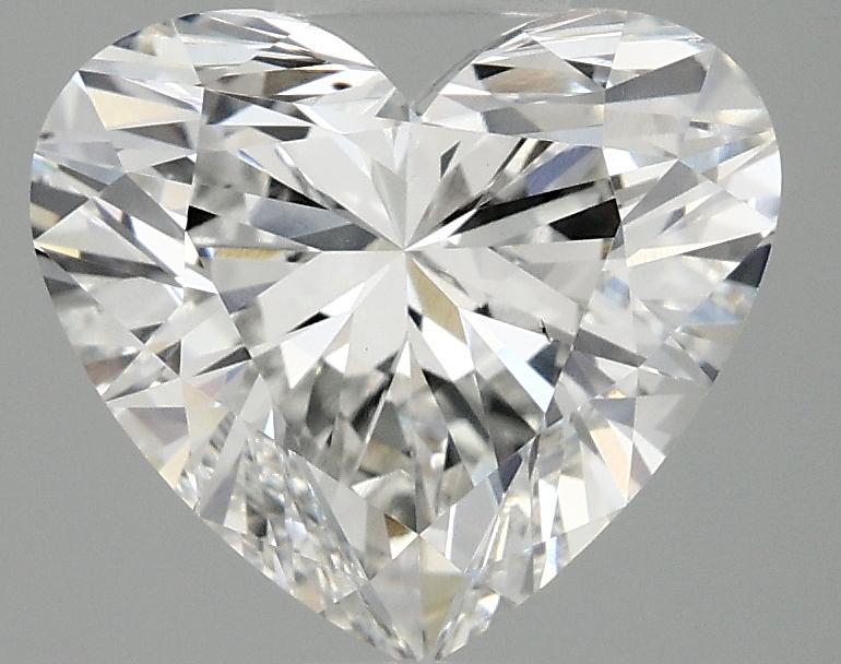 3.05 Carat Heart Shaped Ideal Cut VS2 IGI Certified Lab Grown Diamond