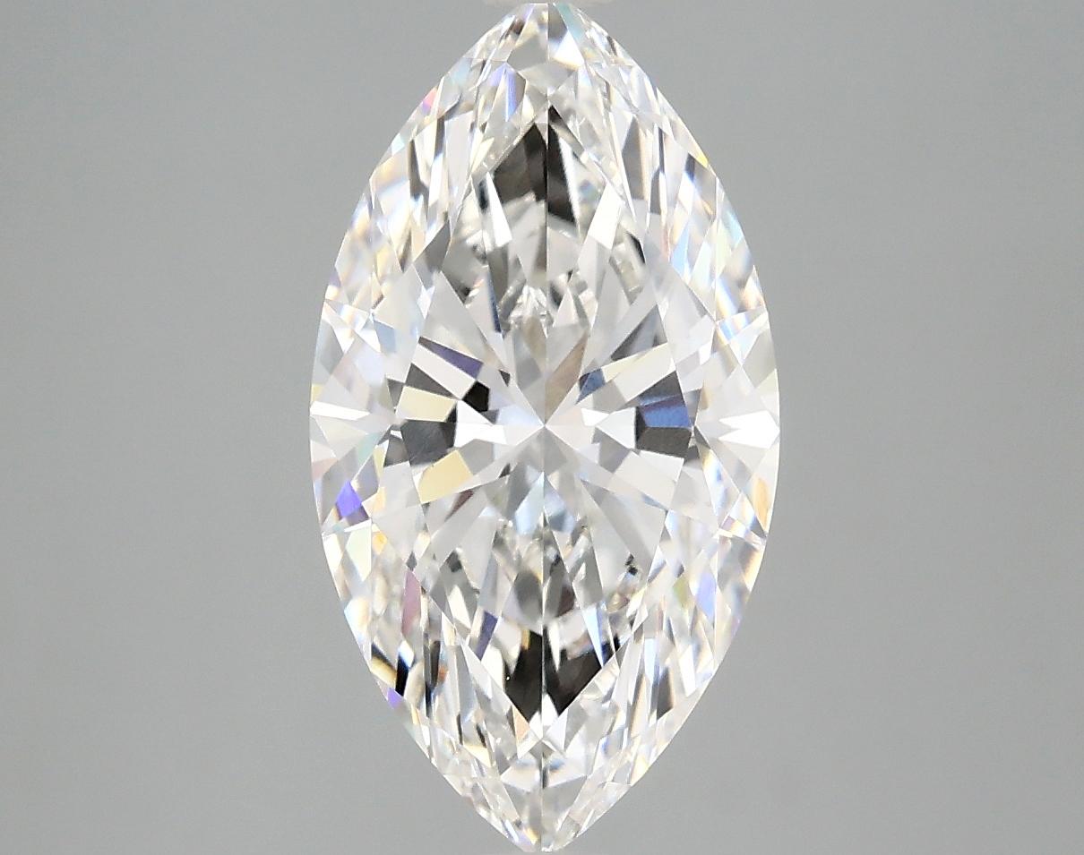 3.06 Carat Marquise Shaped Excellent Cut VVS2 IGI Certified Lab Grown Diamond