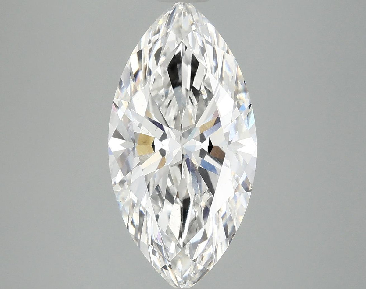 3.44 Carat Marquise Shaped Ideal Cut VS2 IGI Certified Lab Grown Diamond