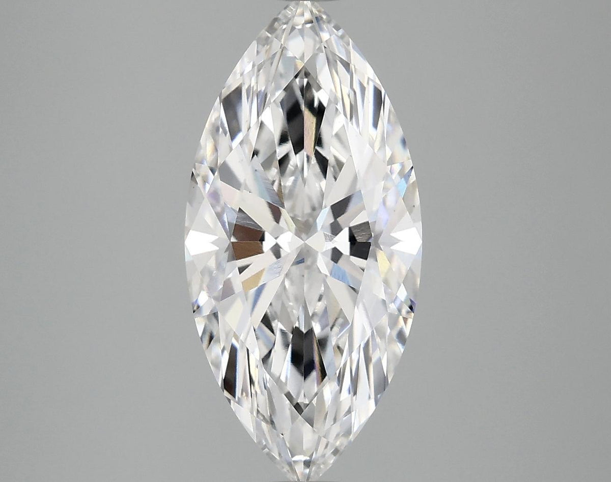 3.09 Carat Marquise Shaped Excellent Cut VS1 IGI Certified Lab Grown Diamond