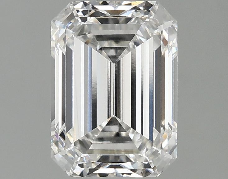 1.98 Carat Emerald Shaped Ideal Cut VVS2 IGI Certified Lab Grown Diamond