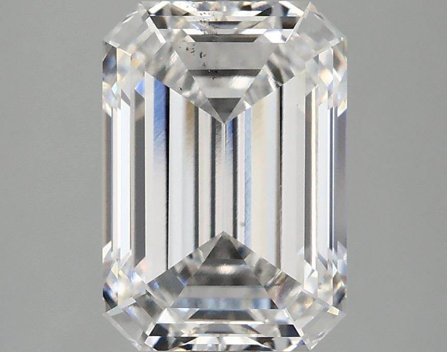 3.05 Carat Emerald Shaped Ideal Cut SI1 IGI Certified Lab Grown Diamond