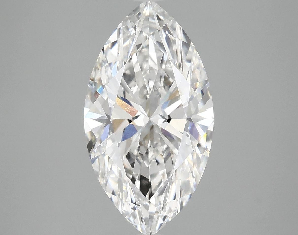 3.09 Carat Marquise Shaped Excellent Cut VS1 IGI Certified Lab Grown Diamond