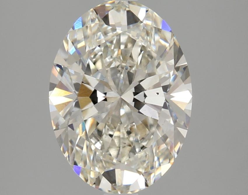 2.84 Carat Oval Shaped Excellent Cut VS2 IGI Certified Lab Grown Diamond