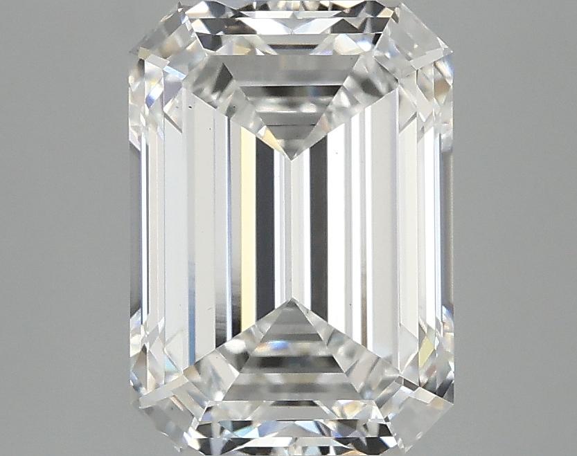 3.08 Carat Emerald Shaped Ideal Cut VS1 IGI Certified Lab Grown Diamond