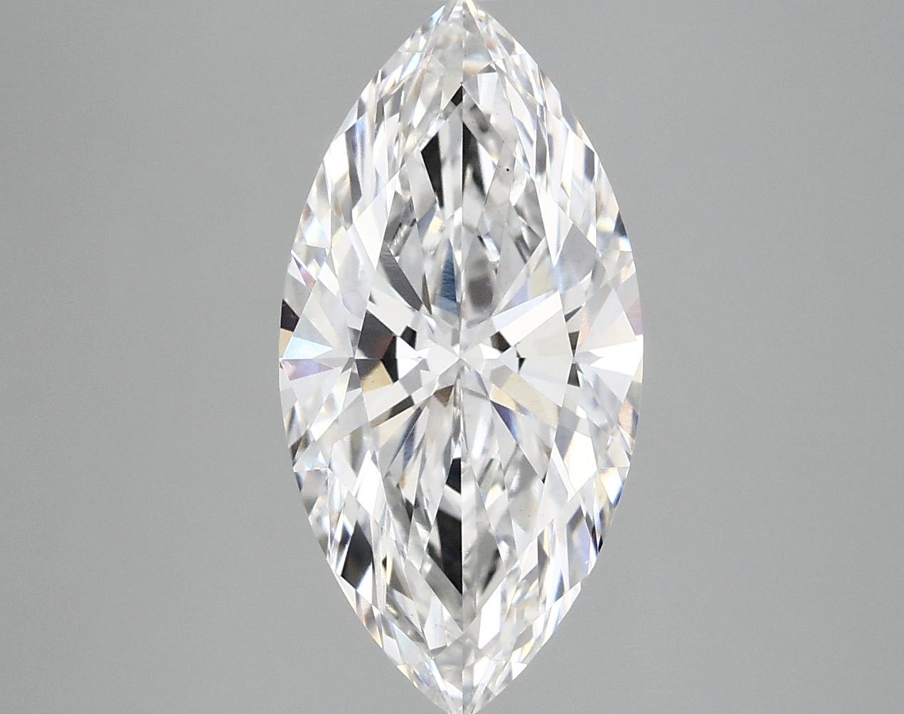 3.04 Carat Marquise Shaped Ideal Cut VS1 IGI Certified Lab Grown Diamond