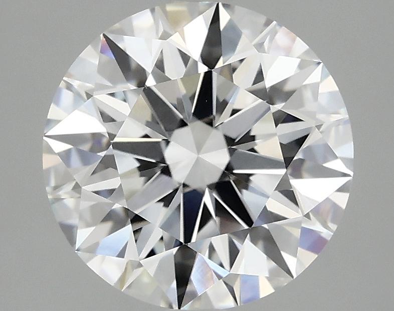 3.07 Carat Round Shaped Ideal Cut VVS2 IGI Certified Lab Grown Diamond
