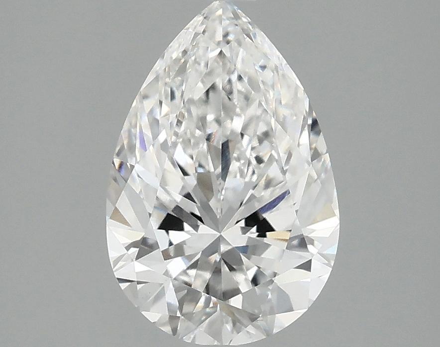 1.98 Carat Pear Shaped Excellent Cut VVS2 IGI Certified Lab Grown Diamond