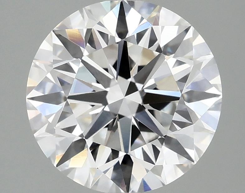 3.06 Carat Round Shaped Excellent Cut VVS2 IGI Certified Lab Grown Diamond