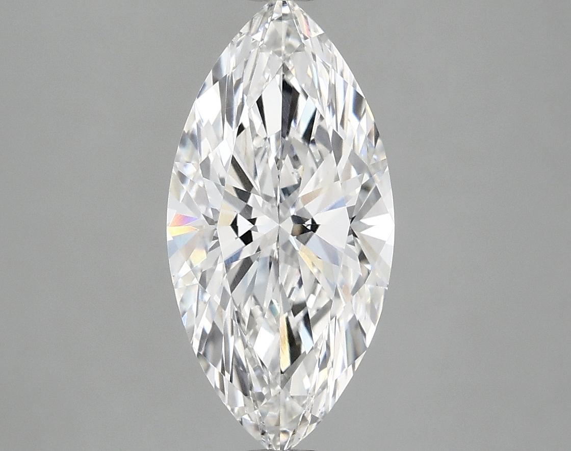 2.1 Carat Marquise Shaped Ideal Cut VVS2 IGI Certified Lab Grown Diamond
