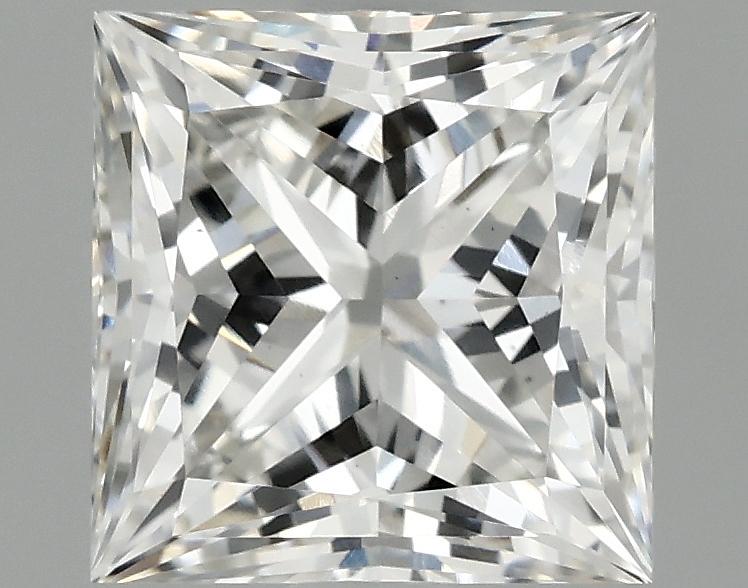 1.98 Carat Princess Shaped Ideal Cut VS2 IGI Certified Lab Grown Diamond