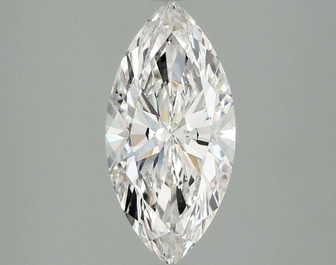 2.0 Carat Marquise Shaped Excellent Cut VVS2 IGI Certified Lab Grown Diamond