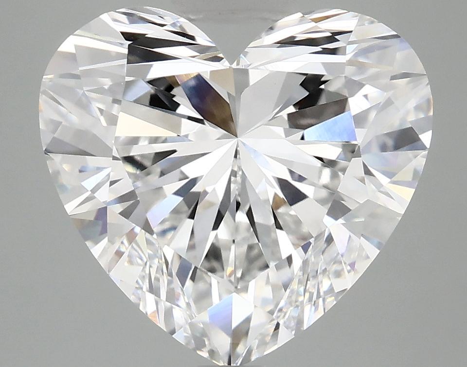 5.04 Carat Heart Shaped Ideal Cut VVS2 IGI Certified Lab Grown Diamond