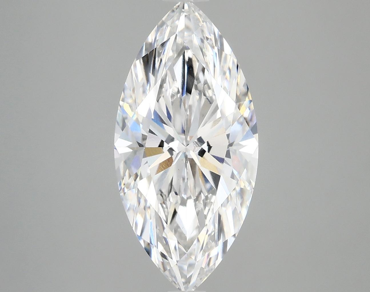 3.02 Carat Marquise Shaped Excellent Cut VS1 IGI Certified Lab Grown Diamond