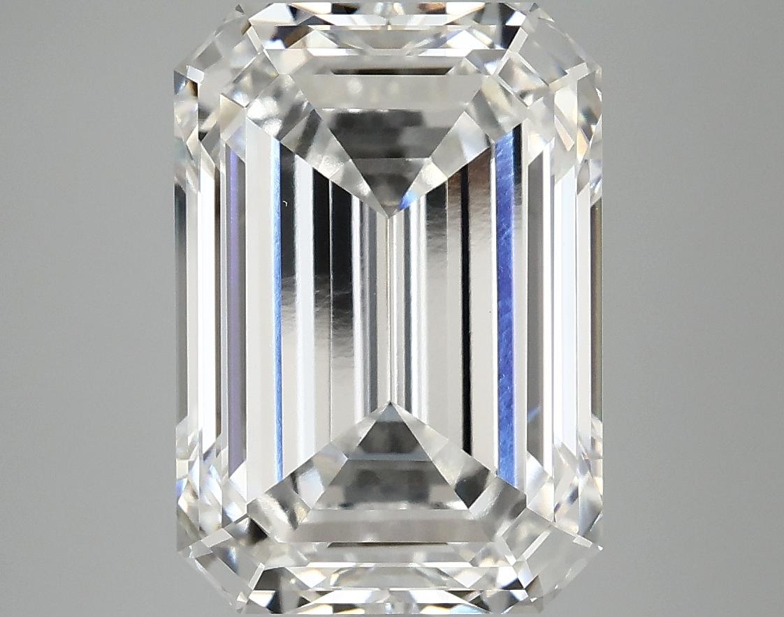 7.2 Carat Emerald Shaped Ideal Cut VVS2 IGI Certified Lab Grown Diamond